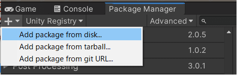 addpackage