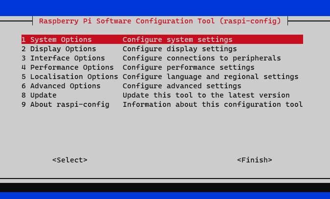 raspi-config